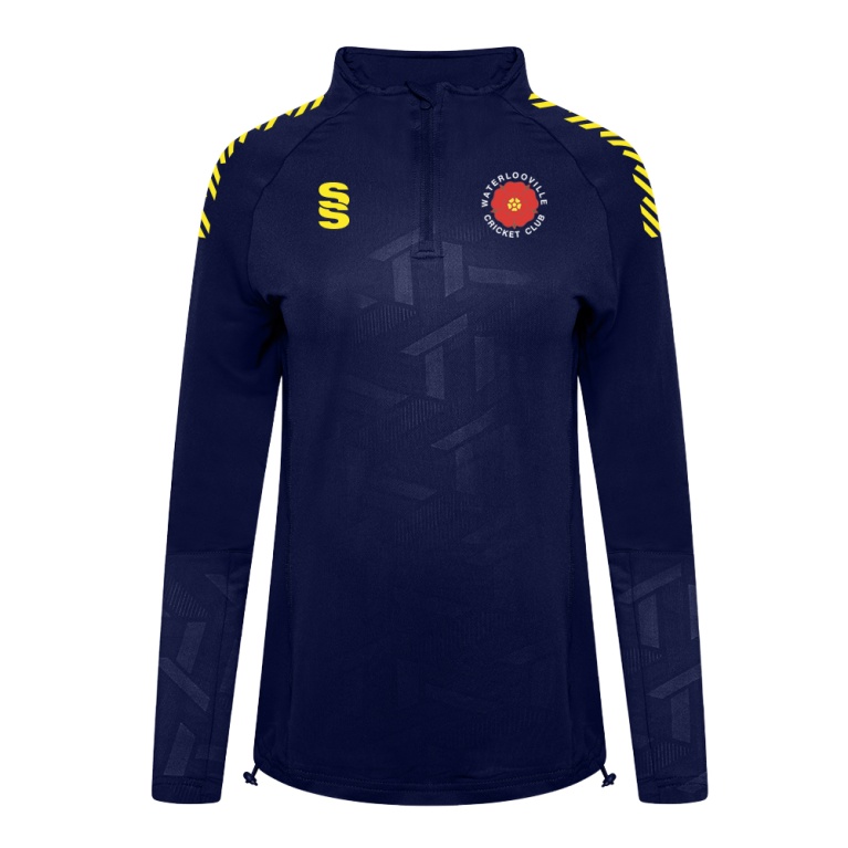 Waterlooville Cricket Club - Impact 1/4 Zip Performance Top - Women's Fit