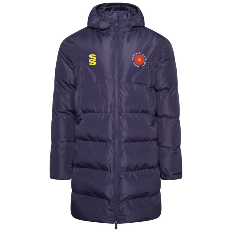 ACTIVE LONG PADDED JACKETS NAVY